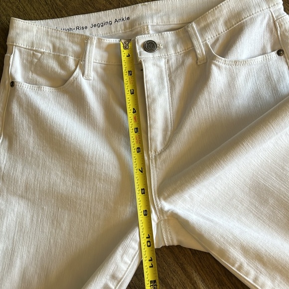 Talbots Flawless White High Rise Jegging Ankle Pants Size 4P - Picture 11 of 13